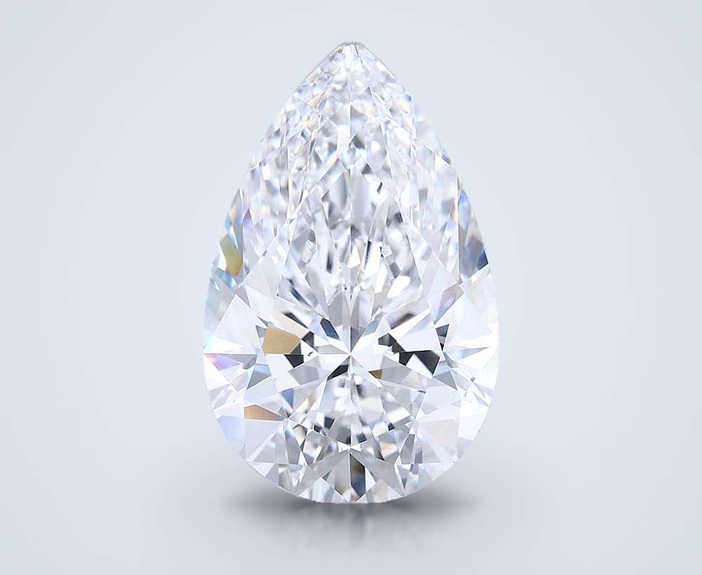 9.04 Carat Pear Lab Diamond