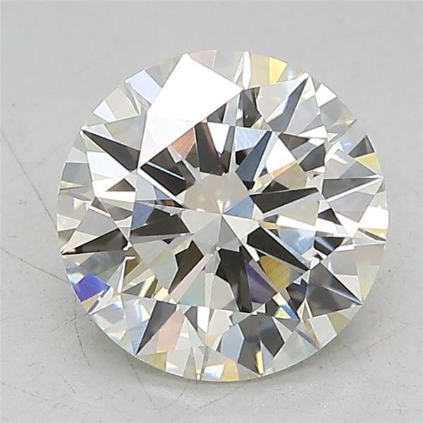 2.04ct J VS2 Excellent Cut Round Lab Grown Diamond