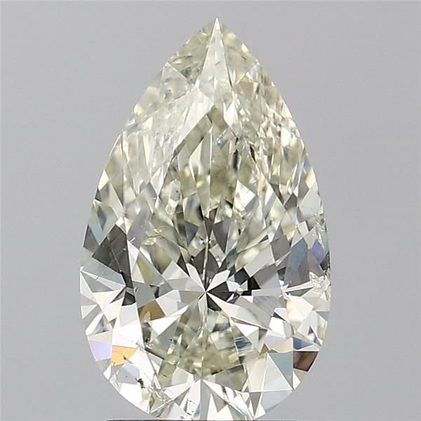 2.02ct J SI2 Rare Carat Ideal Cut Pear Diamond