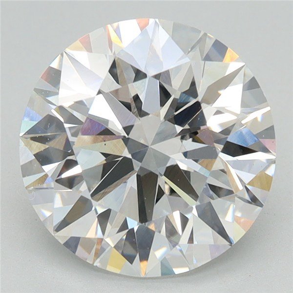 2.79ct E VS2 Rare Carat Ideal Cut Round Lab Grown Diamond