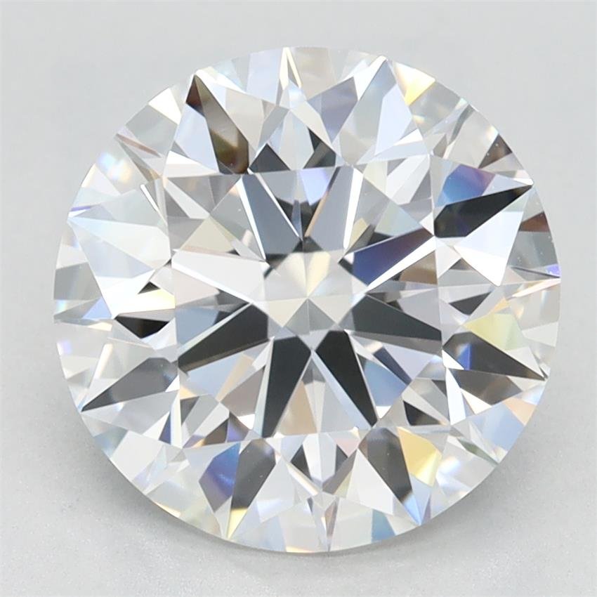 2.80ct D IF Rare Carat Ideal Cut Round Lab Grown Diamond