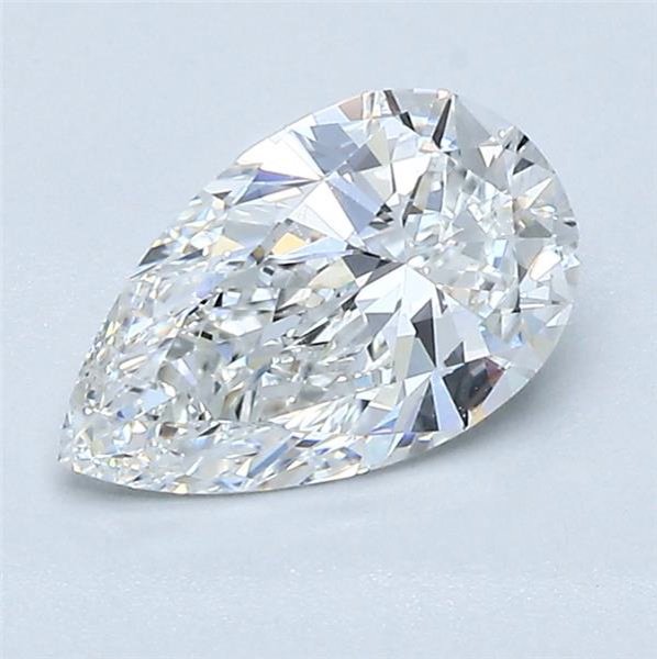 1.00ct E VVS2 Rare Carat Ideal Cut Pear Diamond