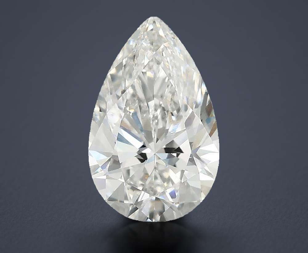 2.44 Carat Pear Lab Diamond