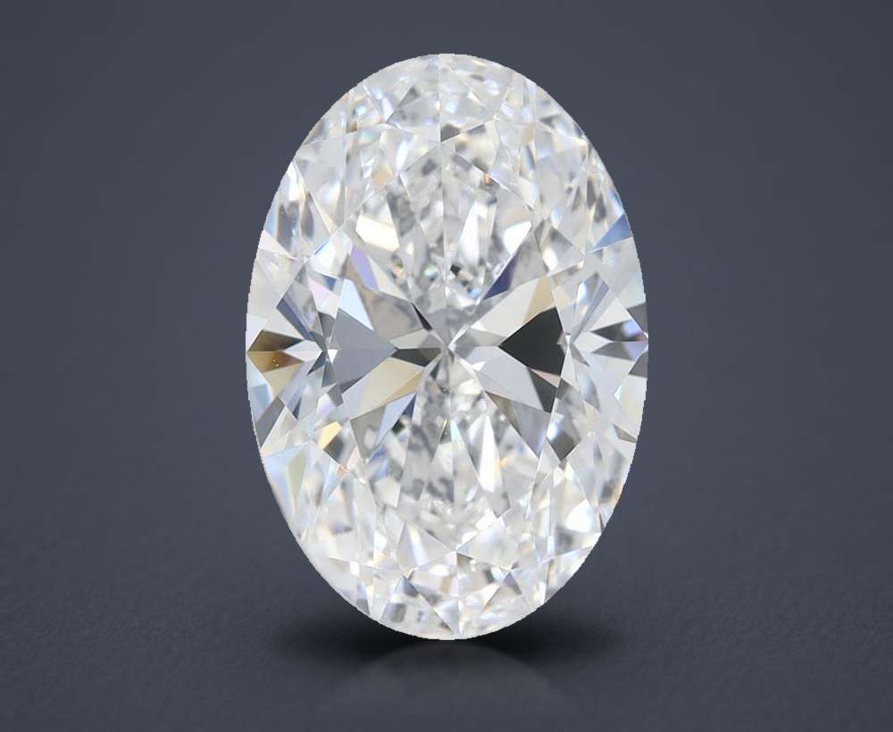 4.10 Carat Oval Lab Diamond