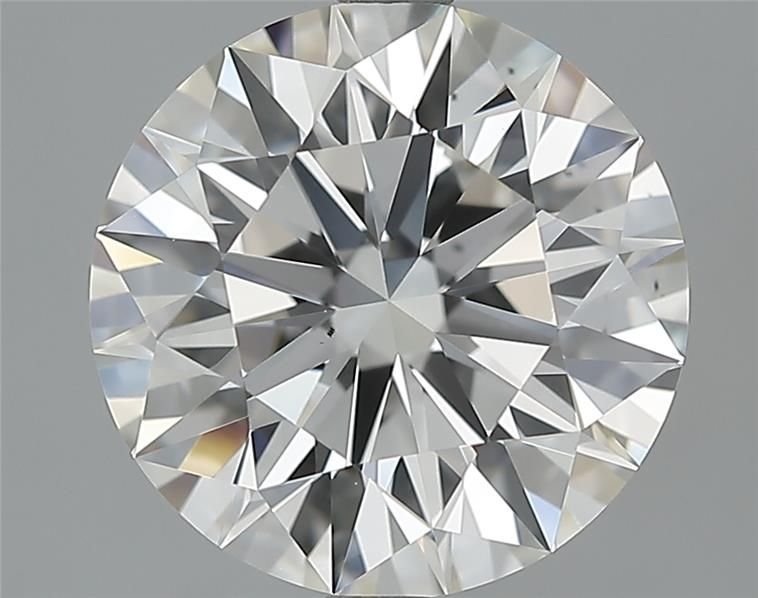 3.20ct H VS2 Rare Carat Ideal Cut Round Diamond