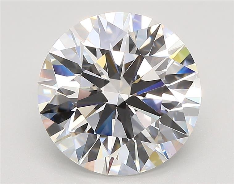 3.39ct F VS1 Rare Carat Ideal Cut Round Lab Grown Diamond