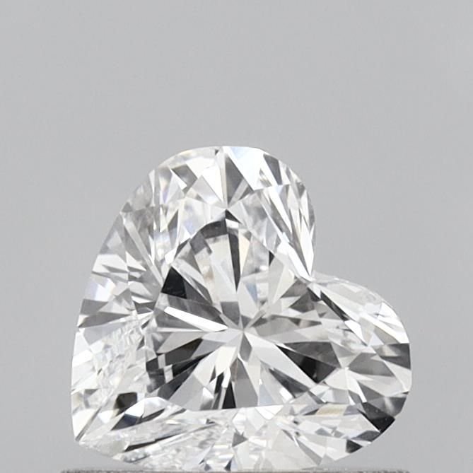 0.68ct D VS1 Rare Carat Ideal Cut Heart Lab Grown Diamond