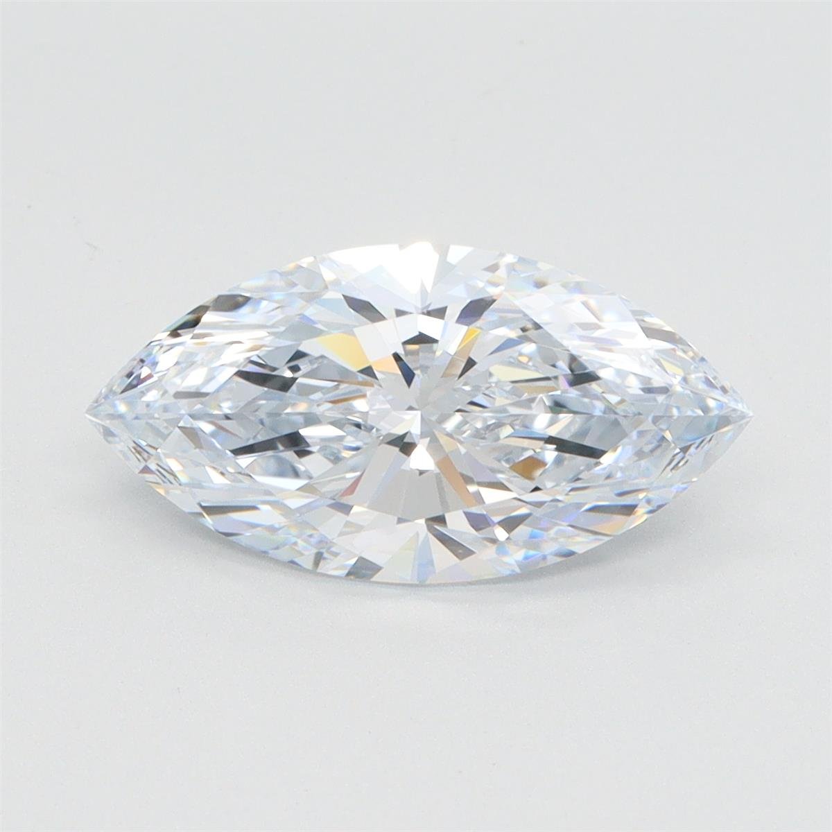 2.56ct G IF Rare Carat Ideal Cut Marquise Lab Grown Diamond