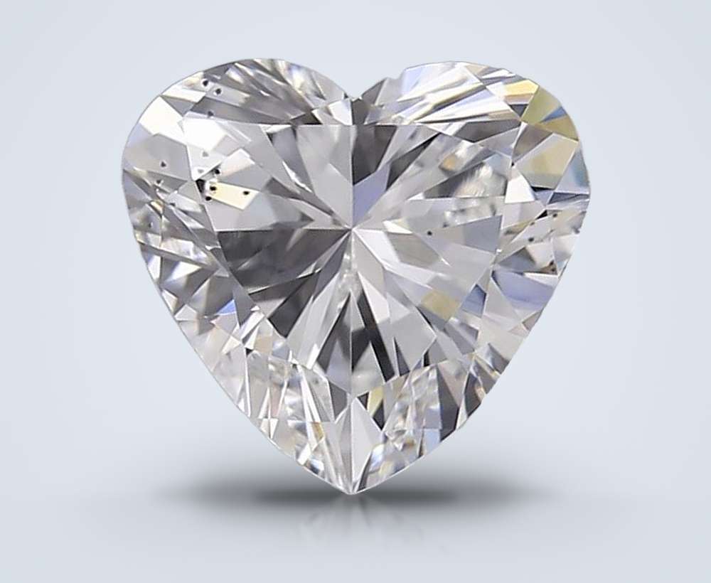 0.87 Carat Heart Lab Diamond