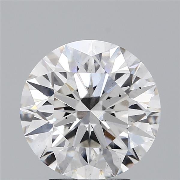 3.11ct G SI1 Excellent Cut Round Lab Grown Diamond