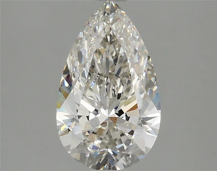 1.83ct H VS2 Rare Carat Ideal Cut Pear Lab Grown Diamond