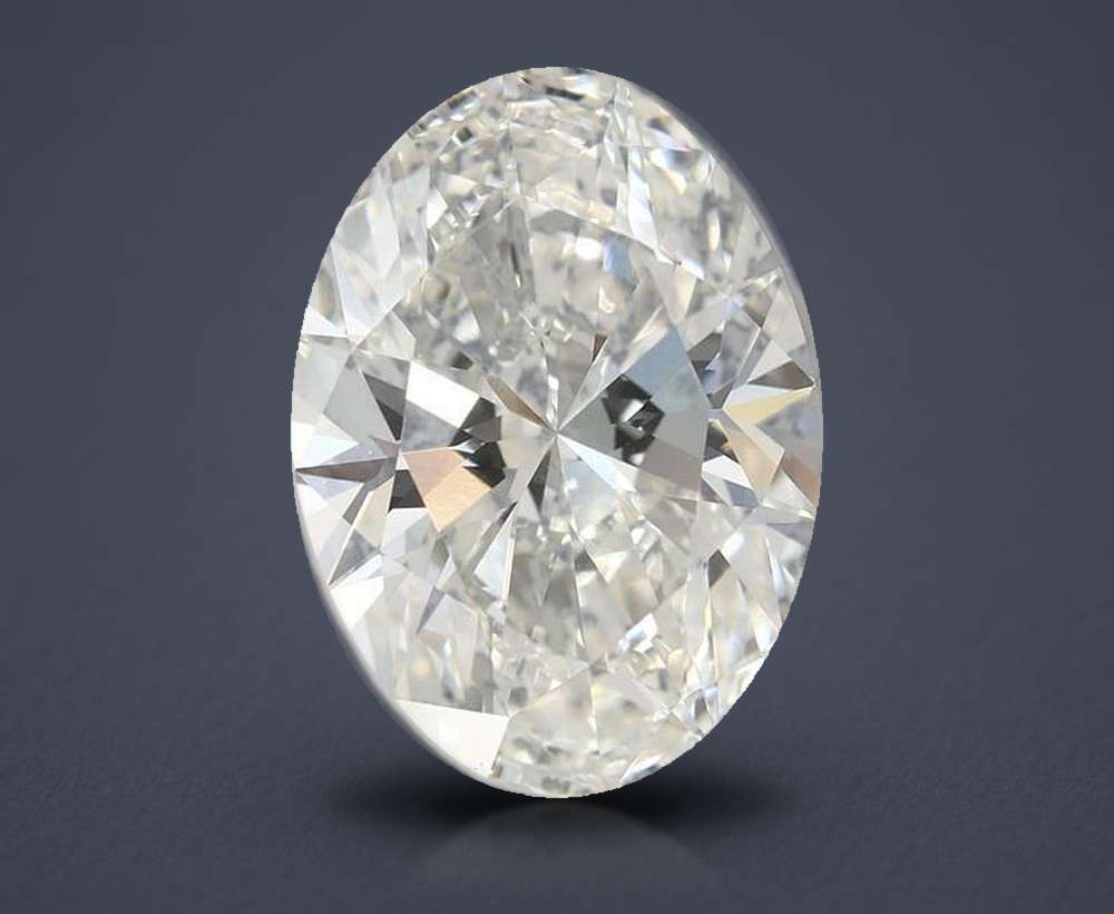 7.06 Carat Oval Lab Diamond