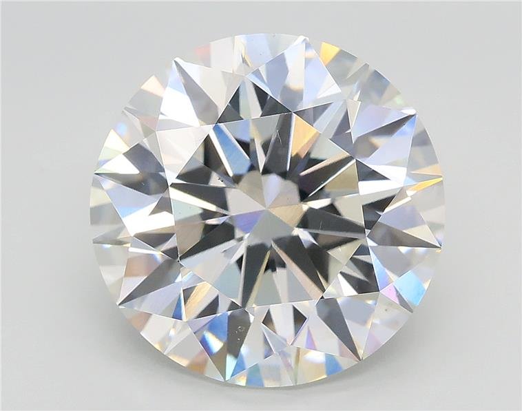 7.25ct F VS1 Ideal Cut Round Lab Grown Diamond