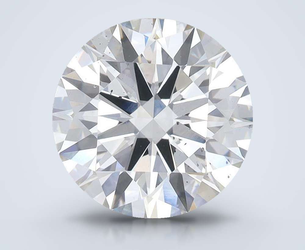 3.38 Carat Round Lab Diamond
