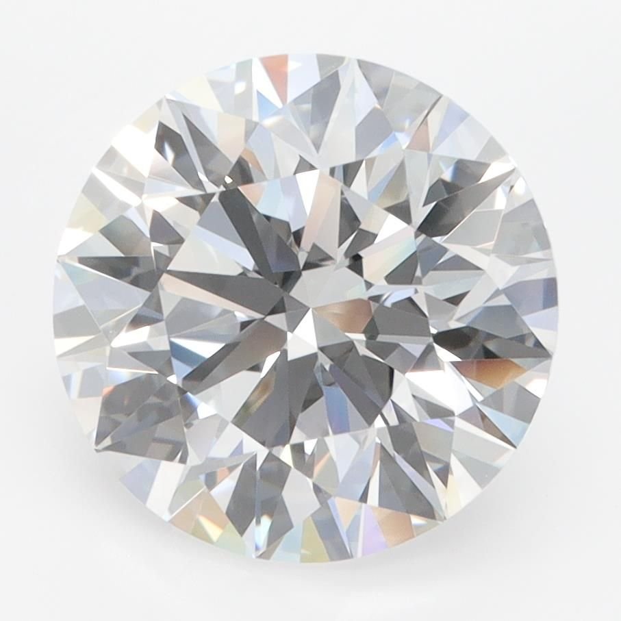 4.01ct D VVS1 Rare Carat Ideal Cut Round Lab Grown Diamond