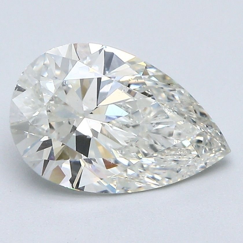2.29ct J SI2 Rare Carat Ideal Cut Pear Diamond