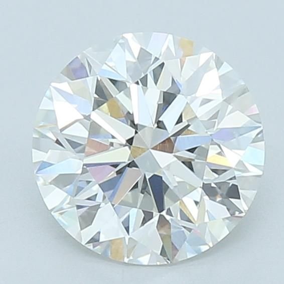 2.51ct F VVS2 Excellent Cut Round Lab Grown Diamond