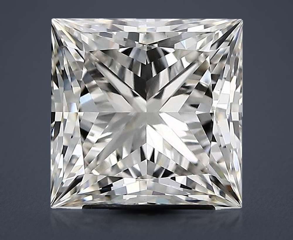3.79 Carat Princess Lab Diamond