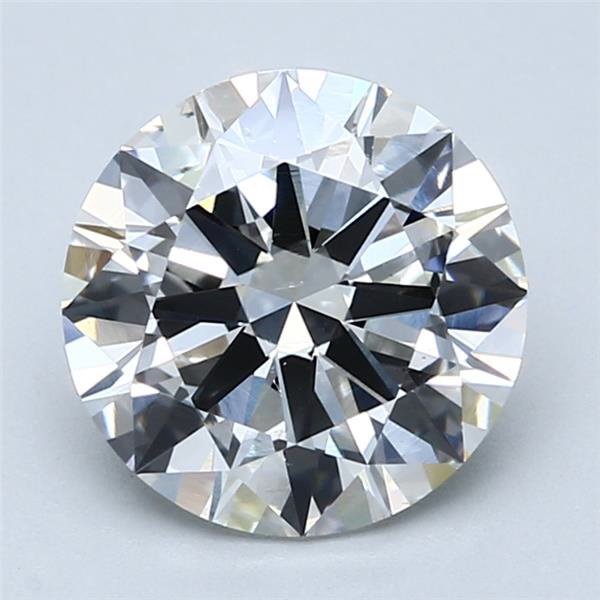 3.02 Carat Round Natural Diamond