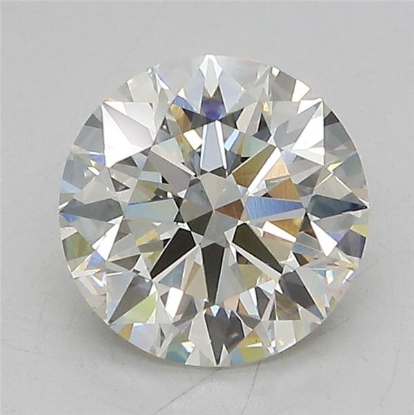 2.18ct J VS1 Rare Carat Ideal Cut Round Lab Grown Diamond