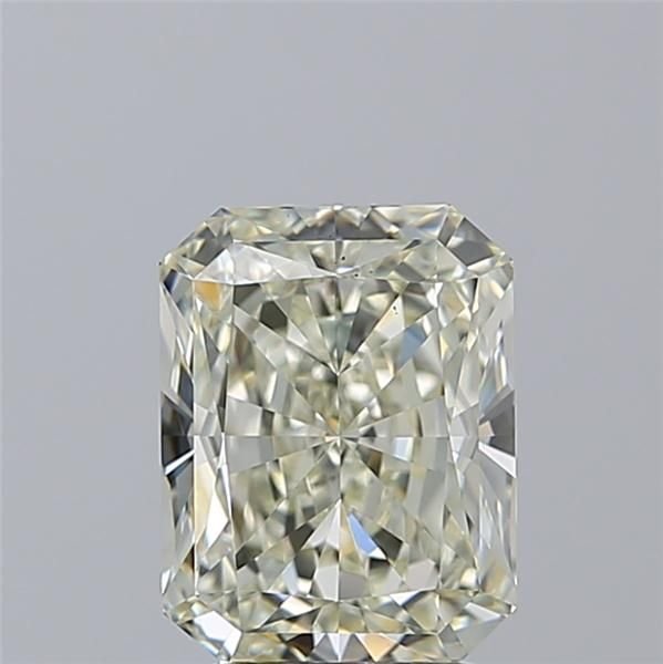 3.01ct K VS2 Rare Carat Ideal Cut Radiant Diamond