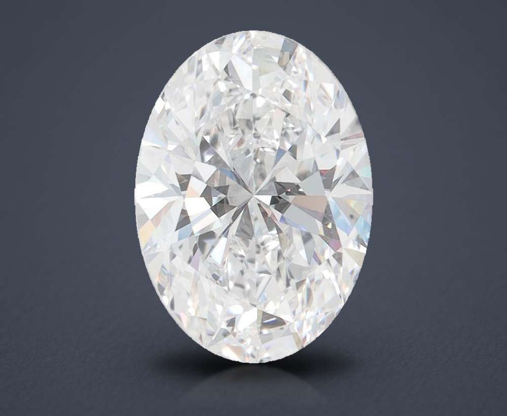 3.00 Carat Oval Lab Diamond