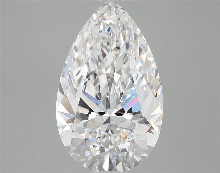 2.97 Carat Pear Lab Diamond