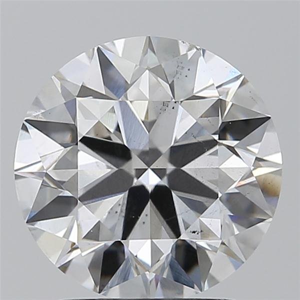 2.01ct F SI1 Ideal Cut Round Lab Grown Diamond