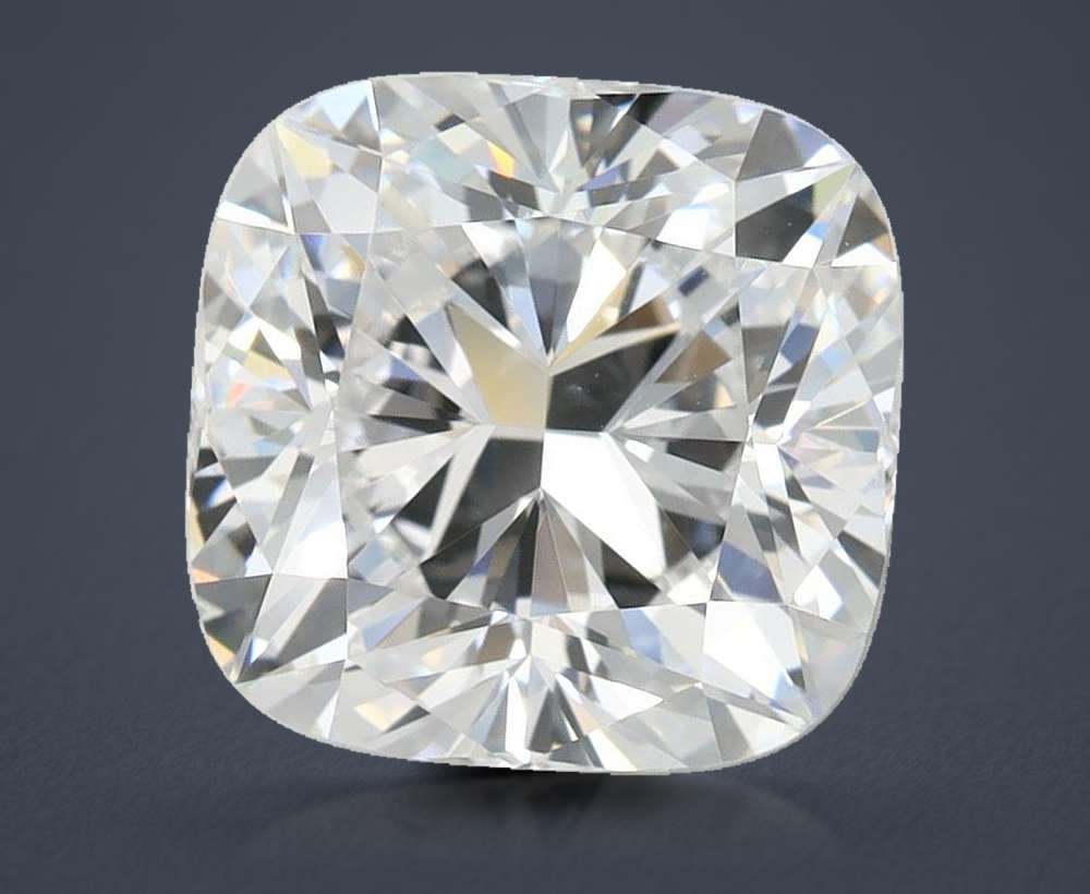3.47 Carat Cushion Lab Diamond