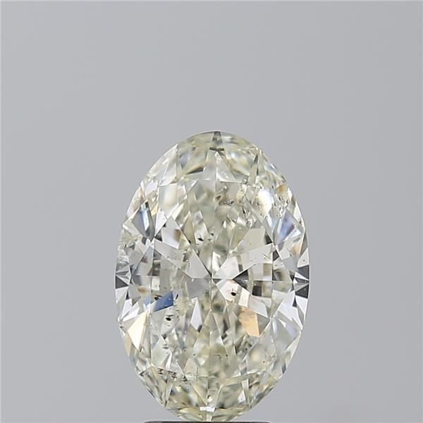 3.51ct J SI2 Very Good Cut Oval Diamond