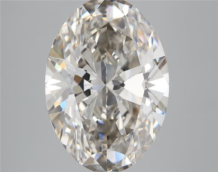 4.09ct I VS1 Rare Carat Ideal Cut Oval Lab Grown Diamond