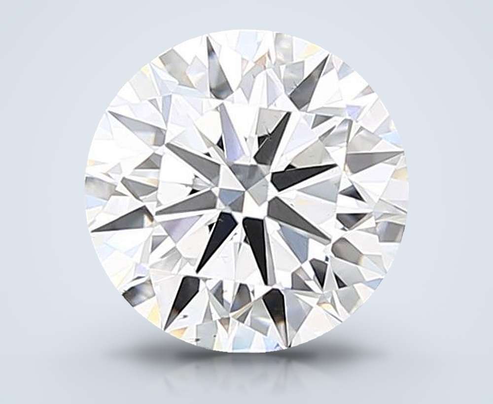 2.00 Carat Round Lab Diamond