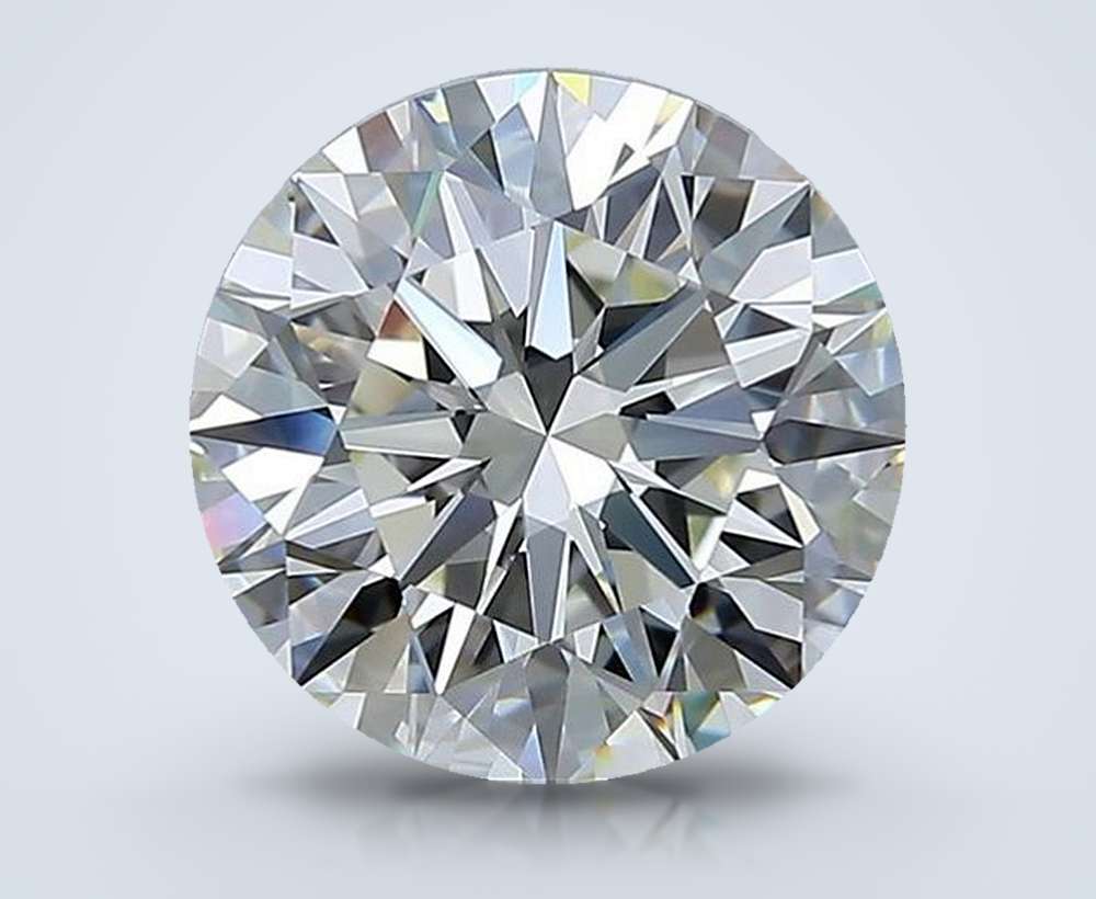 3.03 Carat Round Natural Diamond