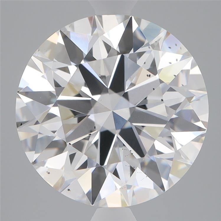 6.02ct E SI1 Rare Carat Ideal Cut Round Lab Grown Diamond