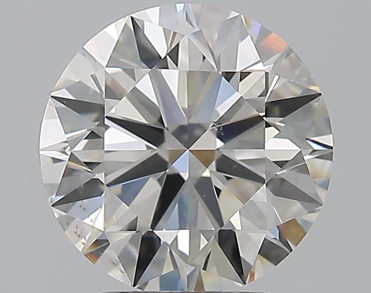 2.57ct H VS2 Rare Carat Ideal Cut Round Diamond