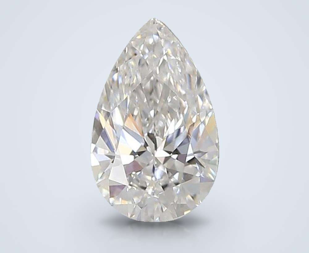 1.59 Carat Pear Lab Diamond