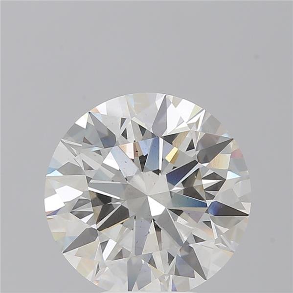 6.03ct H VS2 Rare Carat Ideal Cut Round Lab Grown Diamond