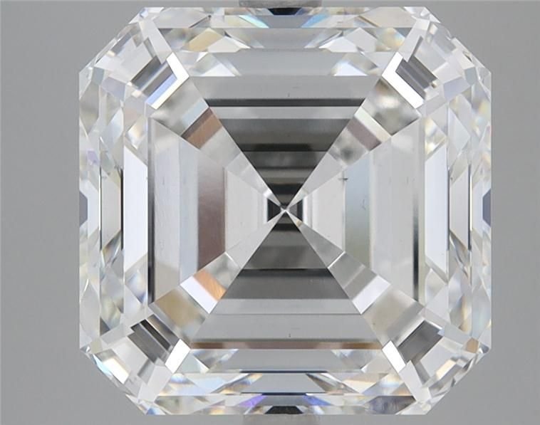 6.54ct G VS1 Excellent Cut Asscher Lab Grown Diamond