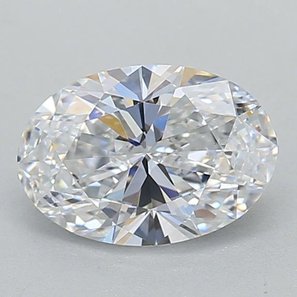 0.95ct D VS1 Rare Carat Ideal Cut Oval Lab Grown Diamond