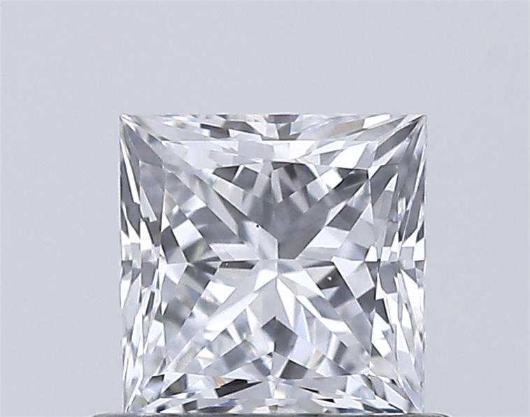 0.63ct D VS1 Rare Carat Ideal Cut Princess Lab Grown Diamond