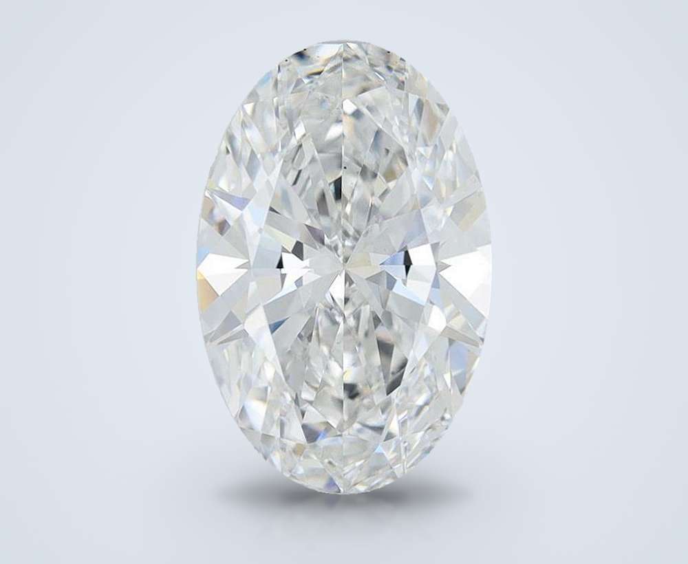 4.00 Carat Oval Lab Diamond