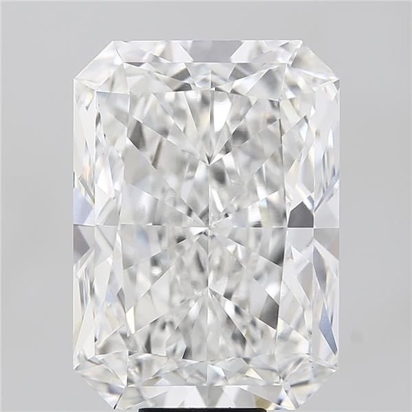 15.76ct E VVS2 Rare Carat Ideal Cut Radiant Lab Grown Diamond