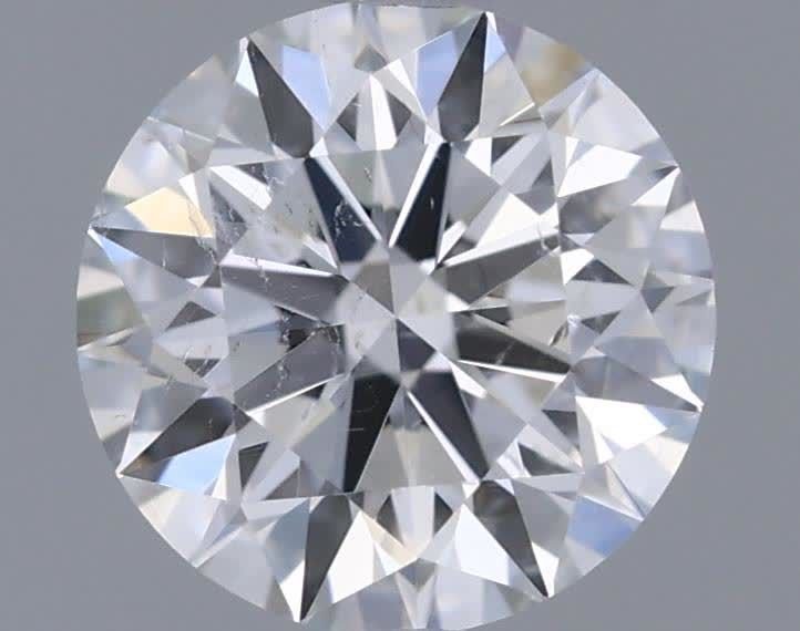 0.41ct E SI2 Rare Carat Ideal Cut Round Diamond