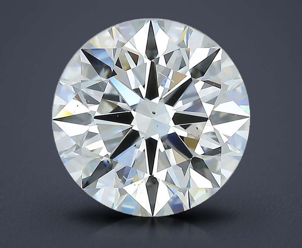 4.04 Carat Round Natural Diamond