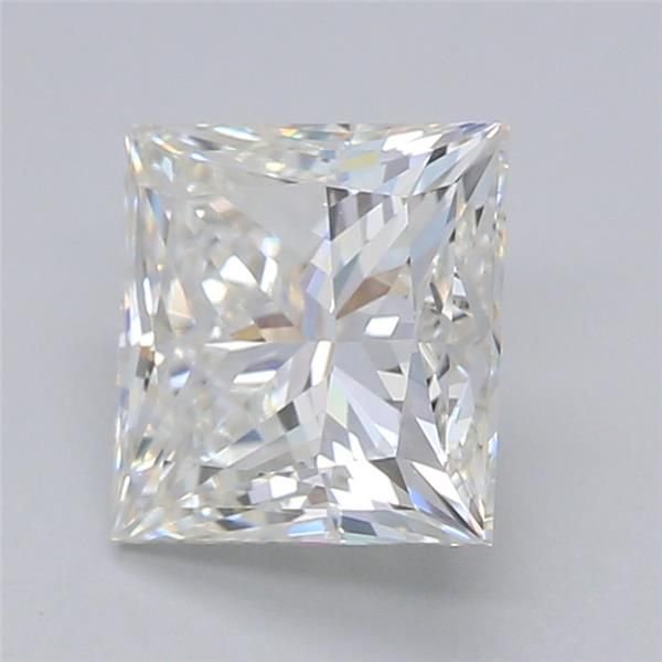 1.08ct G VVS2 Rare Carat Ideal Cut Princess Lab Grown Diamond