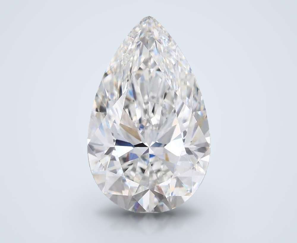 5.04 Carat Pear Lab Diamond