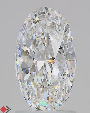 2.54 Carat Oval Lab Diamond