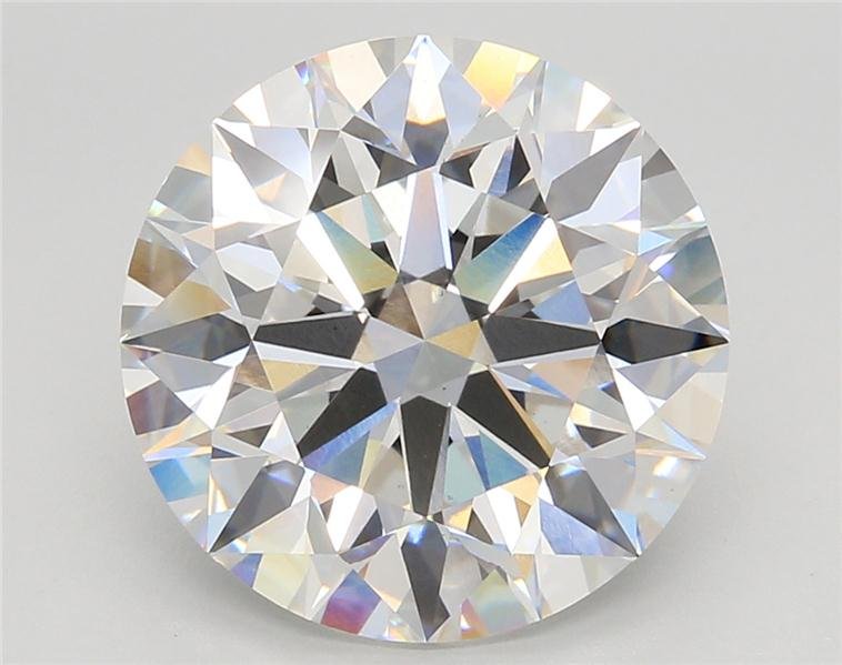 7.04ct F VS1 Rare Carat Ideal Cut Round Lab Grown Diamond