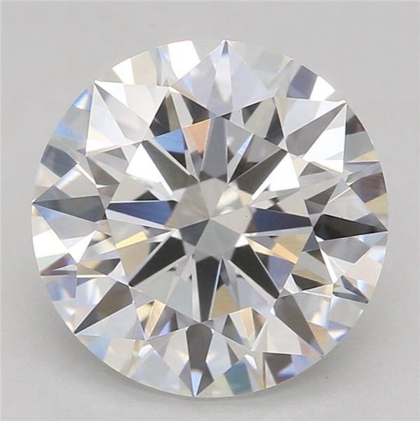 2.55ct F VS1 Rare Carat Ideal Cut Round Lab Grown Diamond