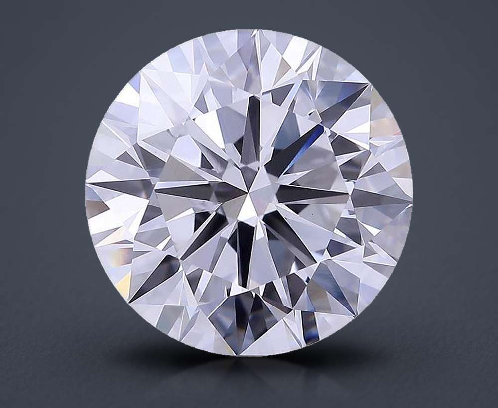 5.66 Carat Round Lab Diamond